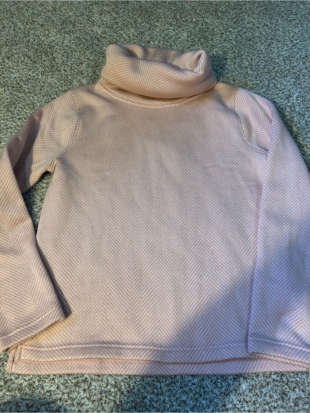 J. Crew Blush Pink Cowl Neck Sweater